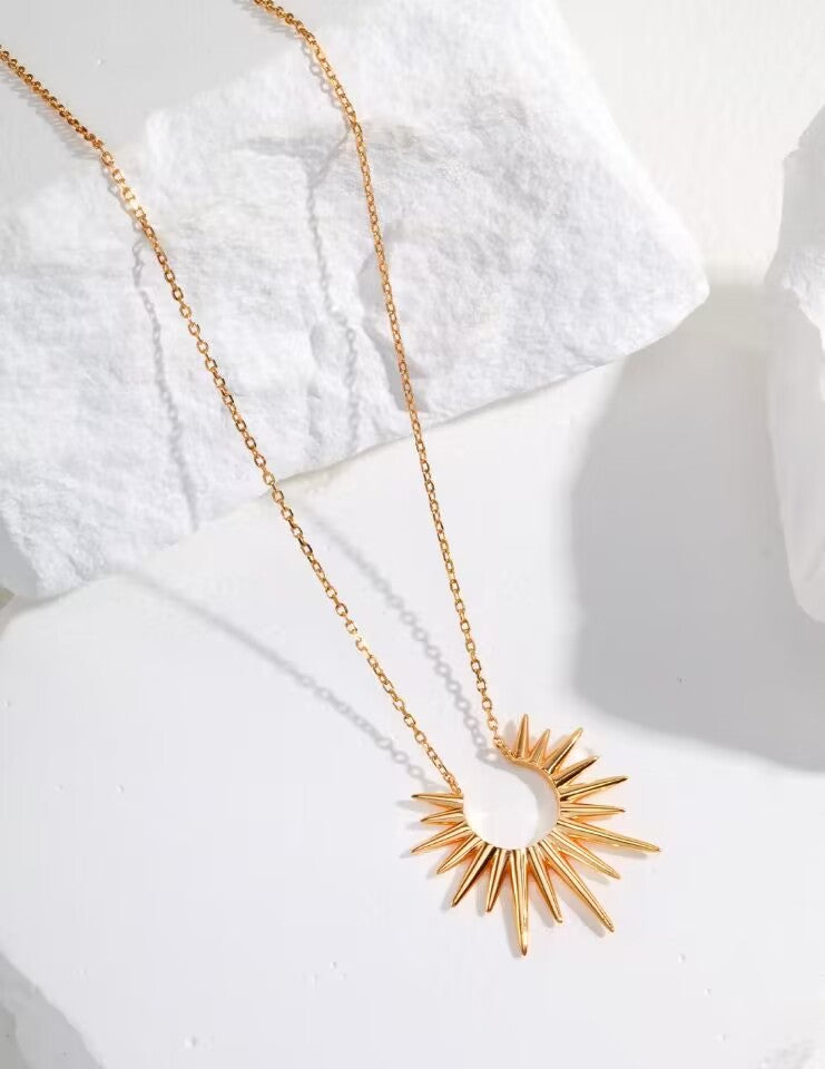 Sunflower Shine Adjustable Necklace