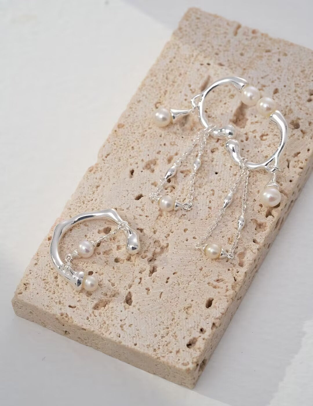 Chain Seashell Ring