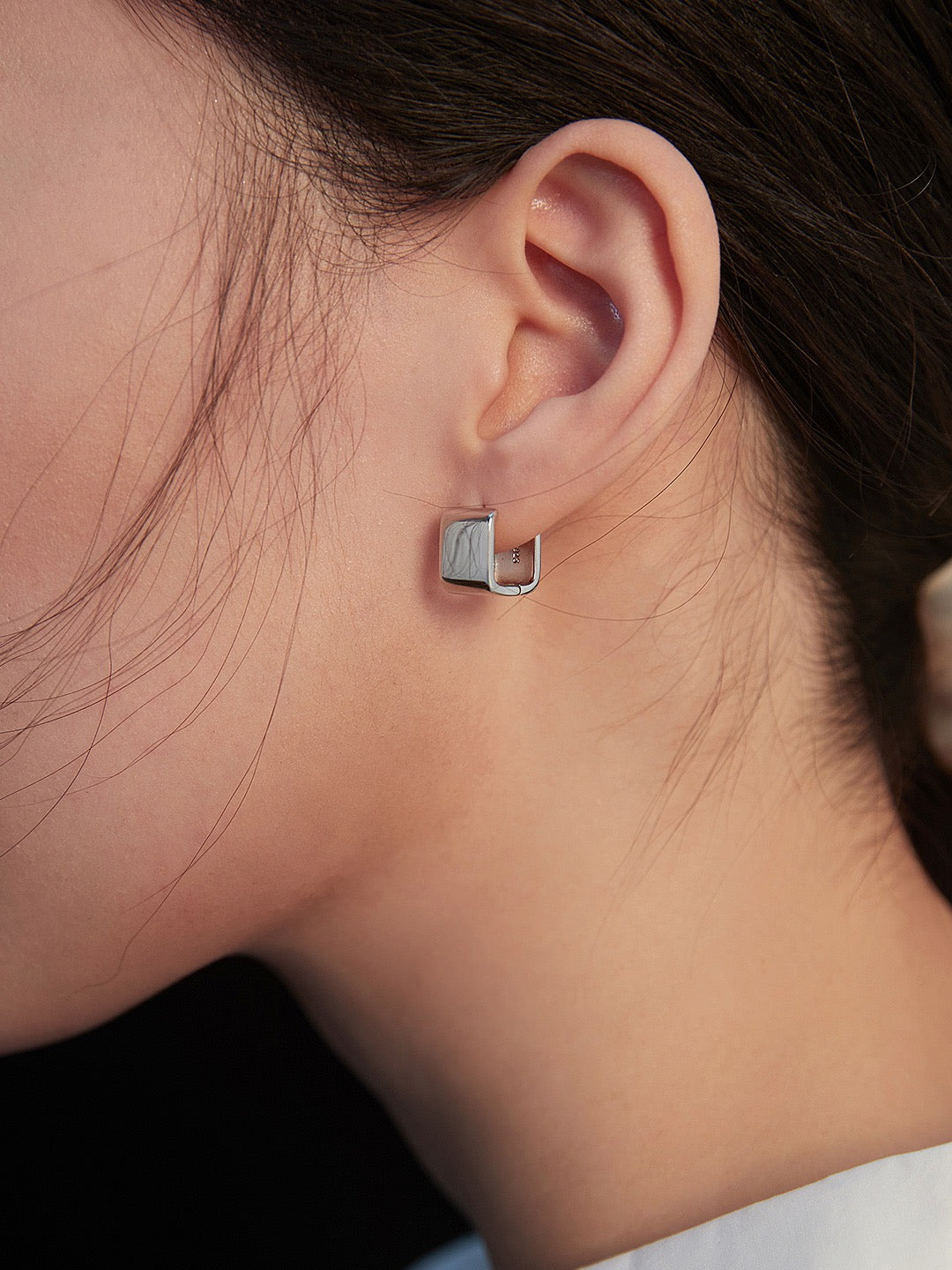 Chic Square Minimalist Clip-on Earrings