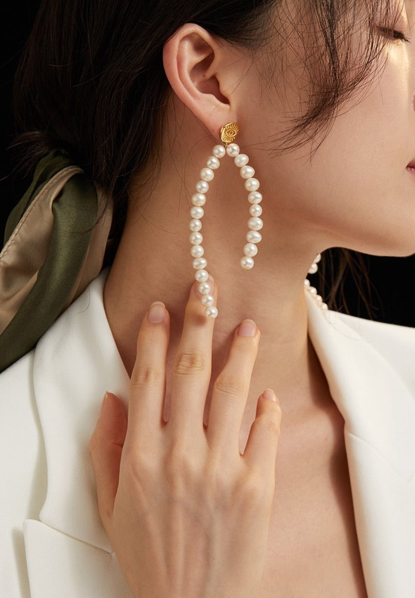 Pearl of the Sea Earrings (One Piece)